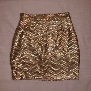 Sequin skirt